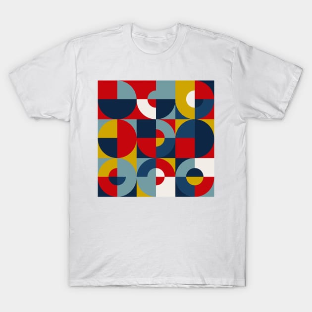 Primary Geo T-Shirt by n23tees